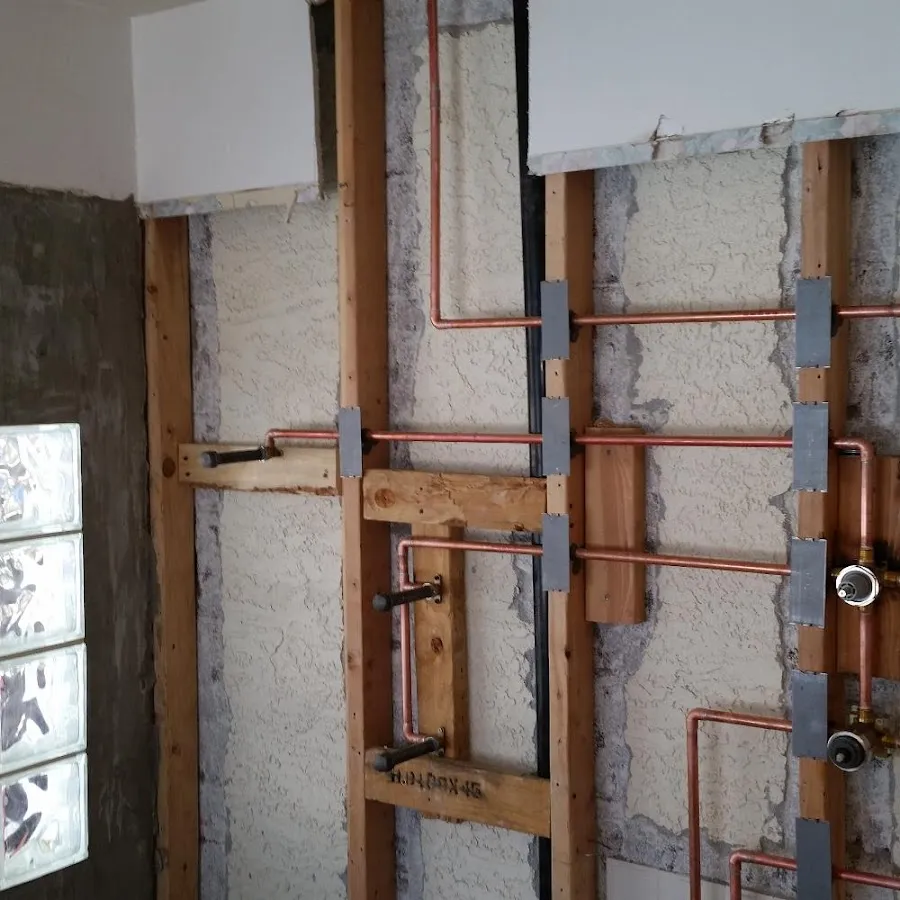 Copper pipe installation for Burst Pipe Repair in New Brighton